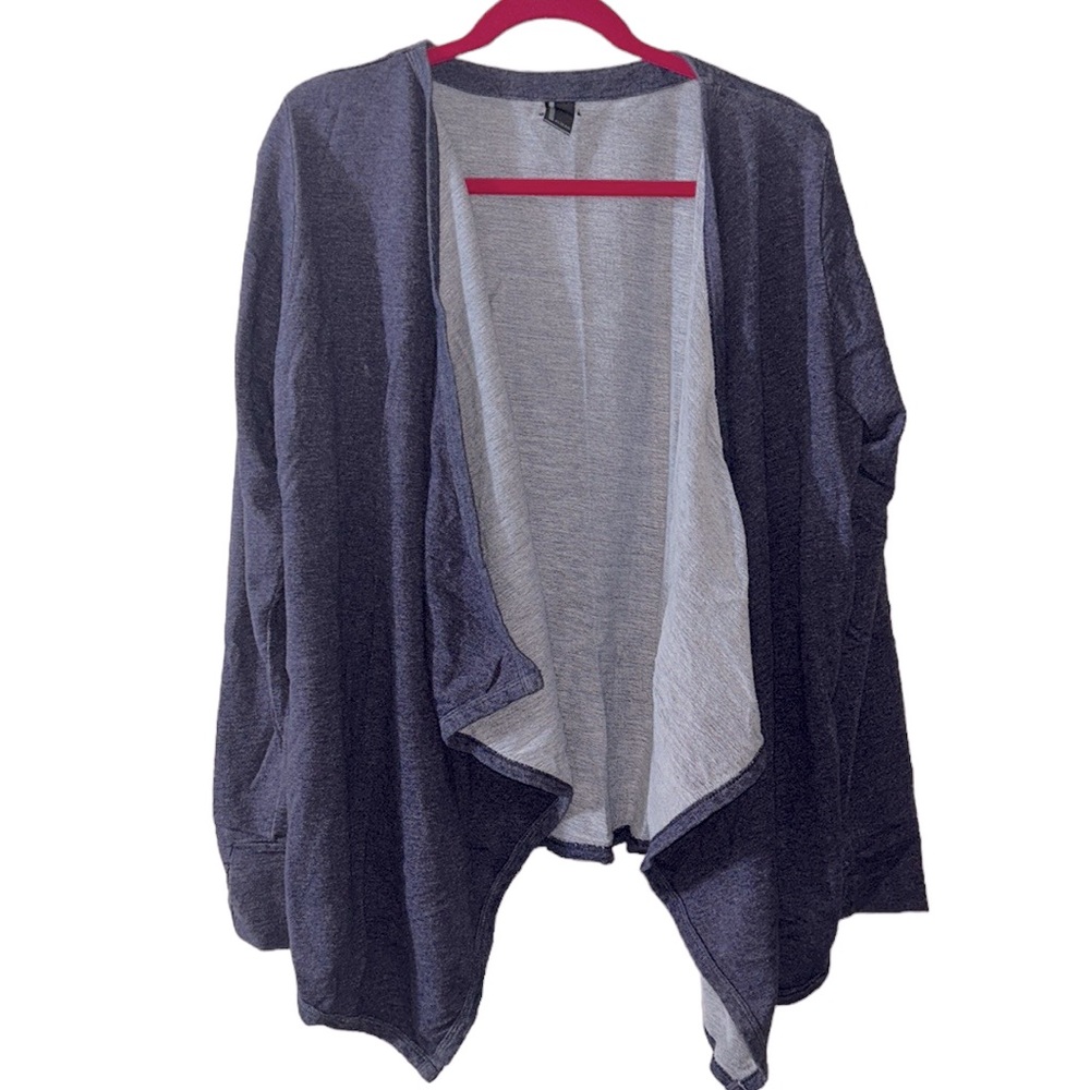 Mondetta Purple Open Cardigan, Size XL